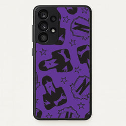 Wednesday Pattern Galaxy A33 Case
