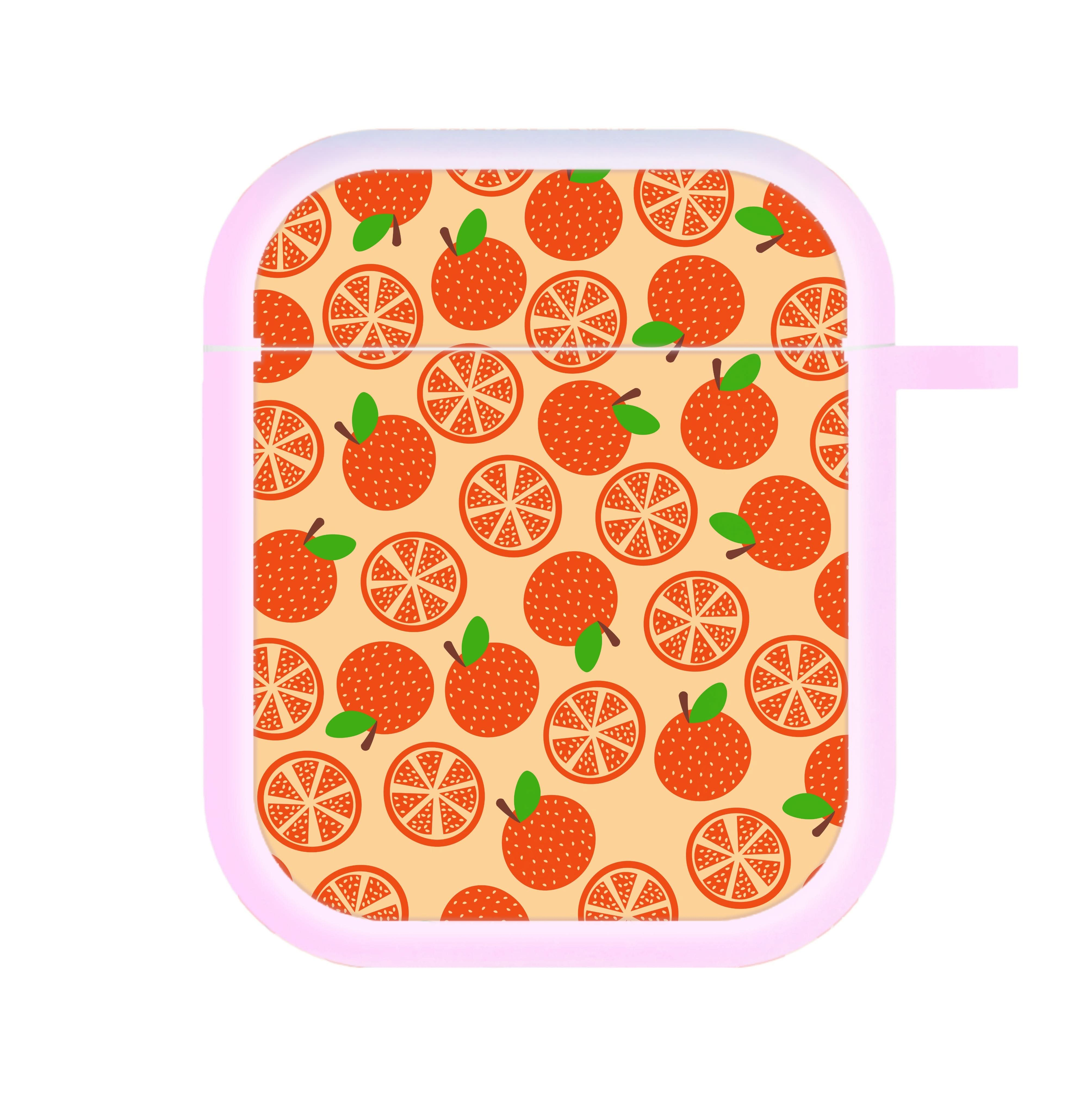 Textured Oranges Pattern  AirPods Case