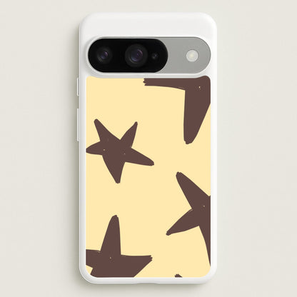 Vanilla & Chocolate Stars Google Pixel 10 / 10 Pro Case