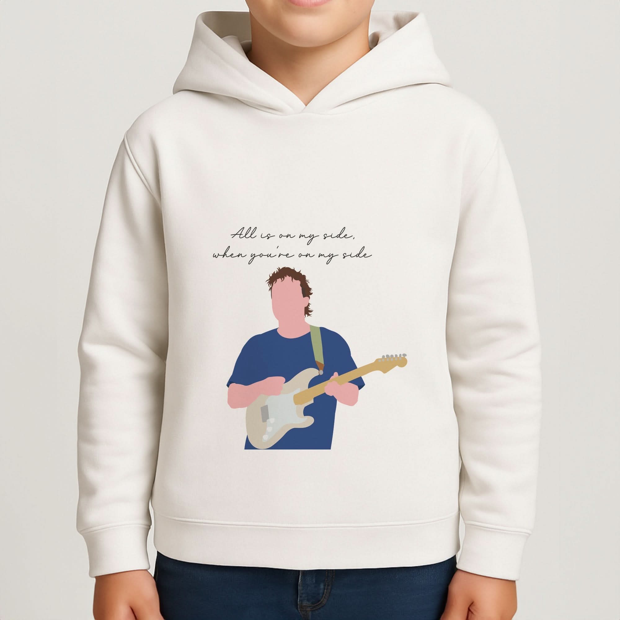 All Is On My Side Pink Boys Hoodie
