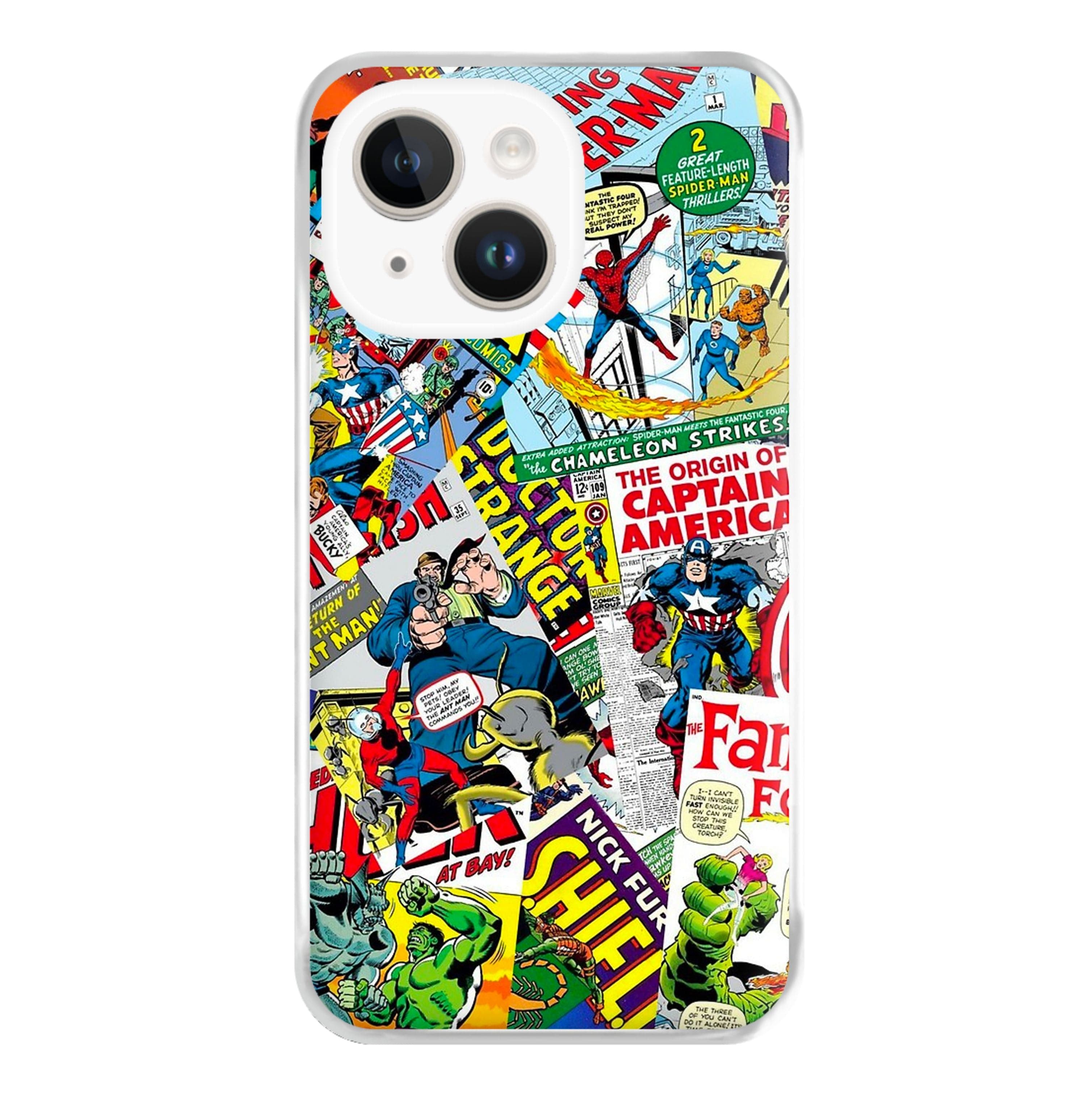 Superhero Comic Comics Pattern Phone Case