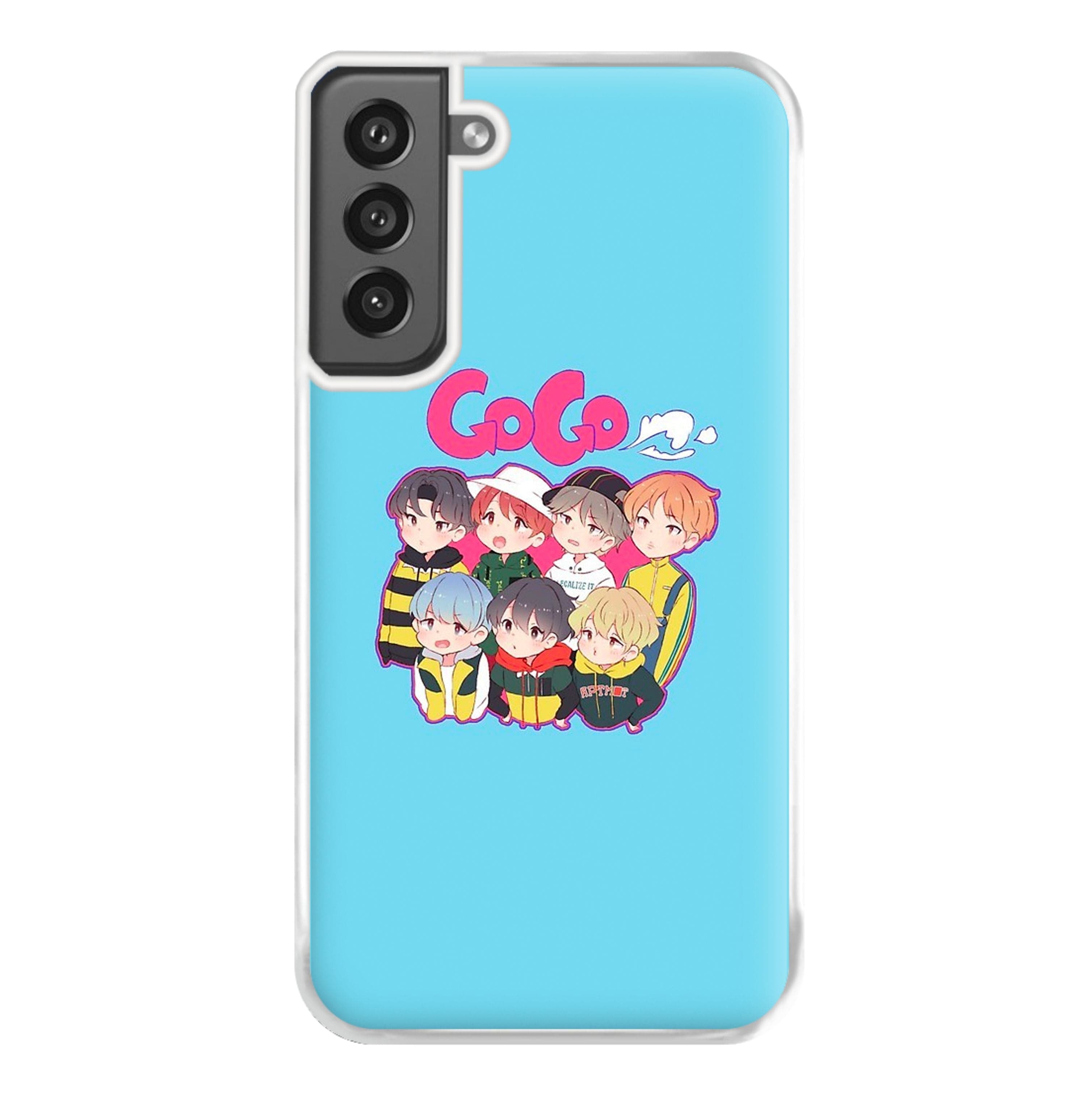 Go Go K-Pop Band Cartoon Phone Case