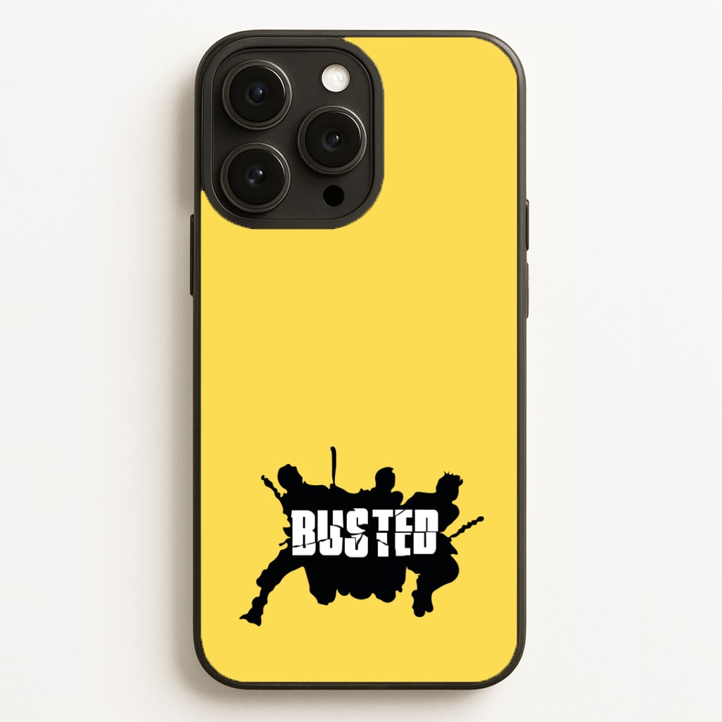 Splatter Text - Bust Band Phone Case
