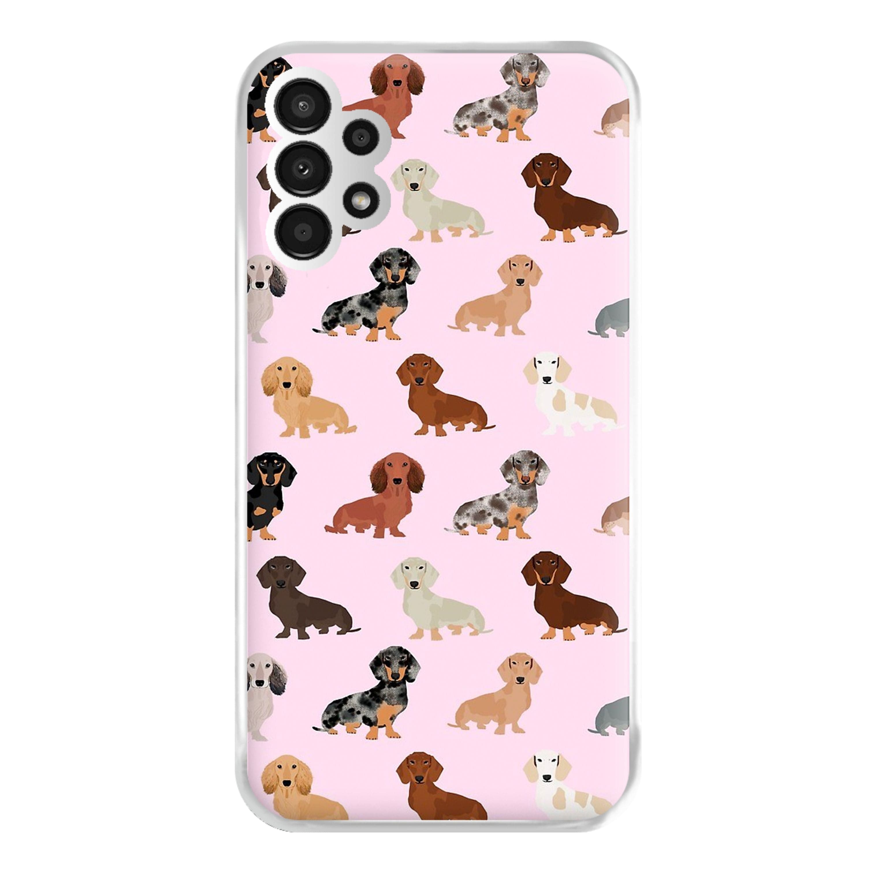 Dachshund Breed Pattern Phone Case