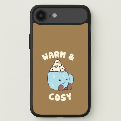 Hot Cocoa Plush Quote iPhone 17 Air Case