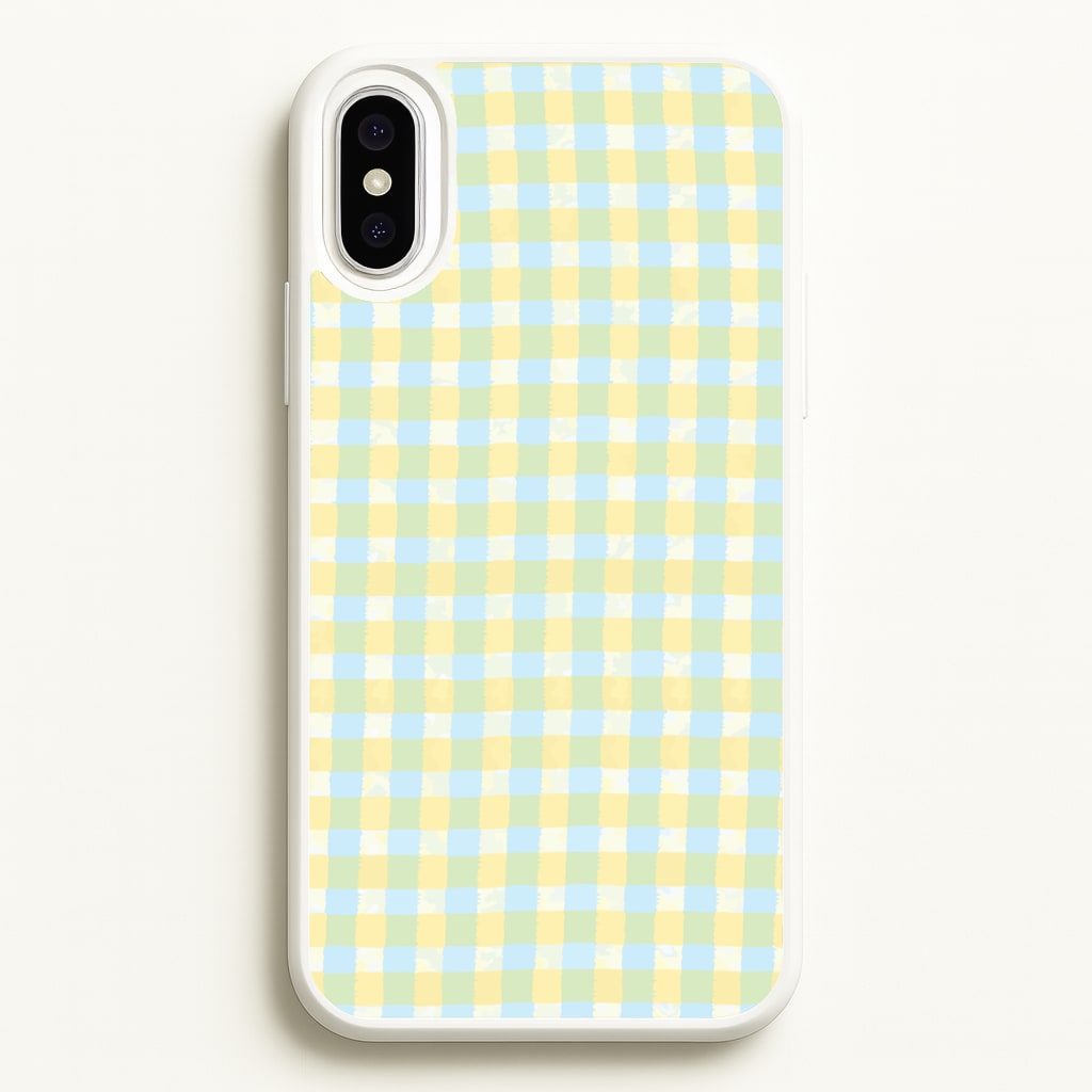 Lemonade Gingham iPhone XS Max Case
