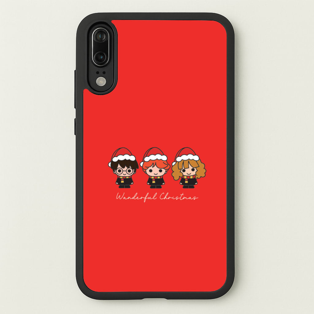 Wizards With Christmas Hats Huawei P20 Case