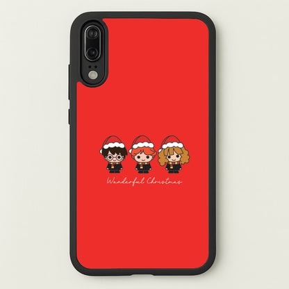 Wizards With Christmas Hats Huawei P20 Case