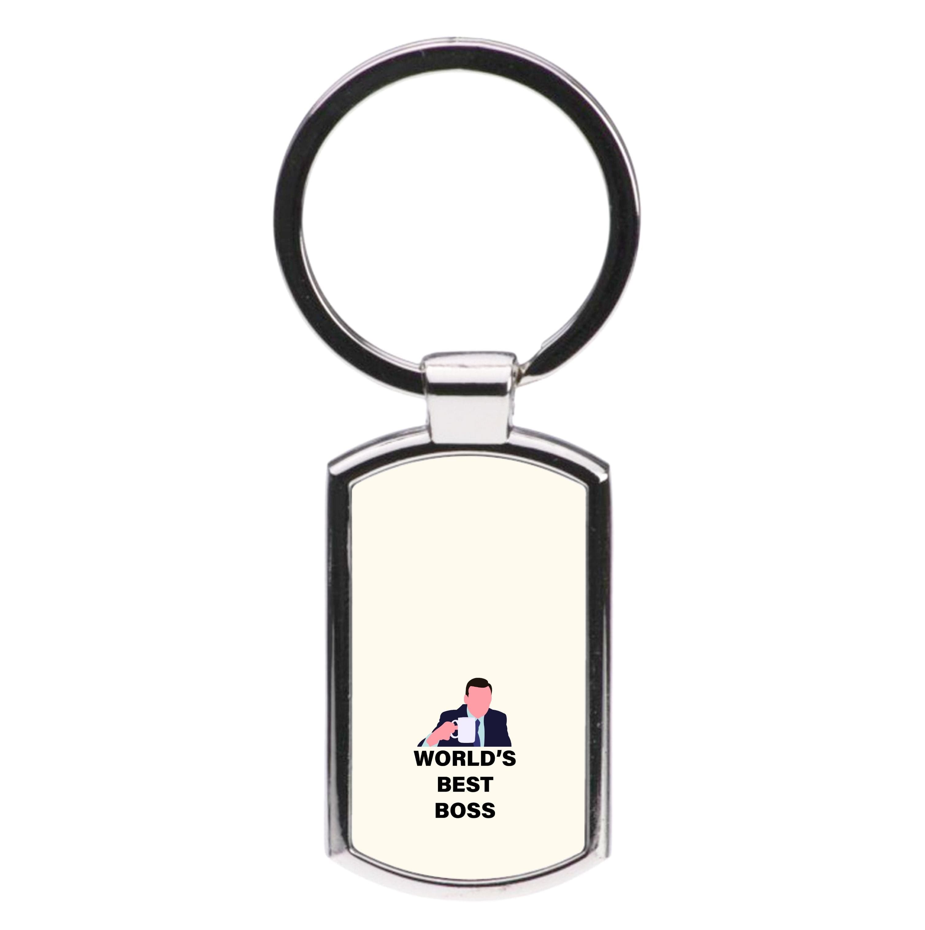 World's Best Boss Luxury Keyring