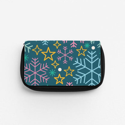 Colourful Christmas Symbols Pattern Pencil Case