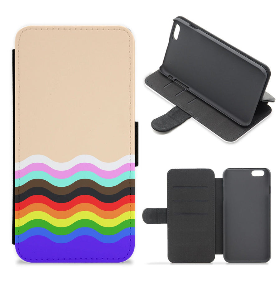 Flag Rainbow - Pride Flip / Wallet Phone Case