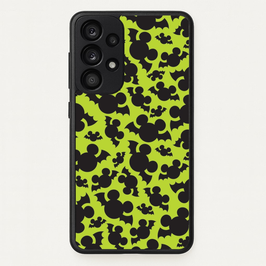 Mouse Bats Pattern Galaxy A53 Case