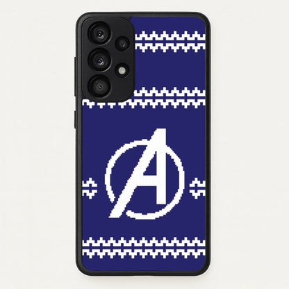 Superhero Team Blue Christmas Jumper  Galaxy A53 Case