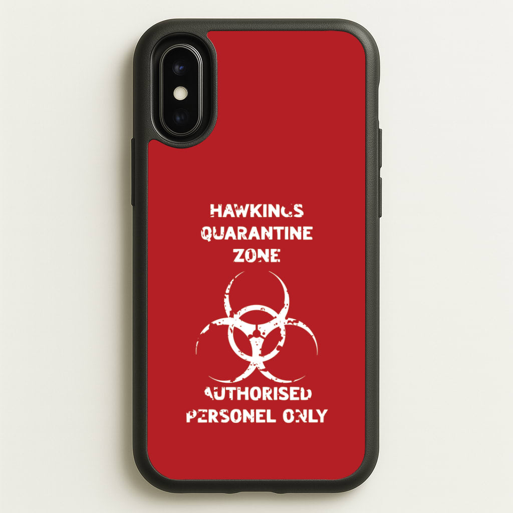 Hawkings Quarantine Zone iPhone X / XS Case