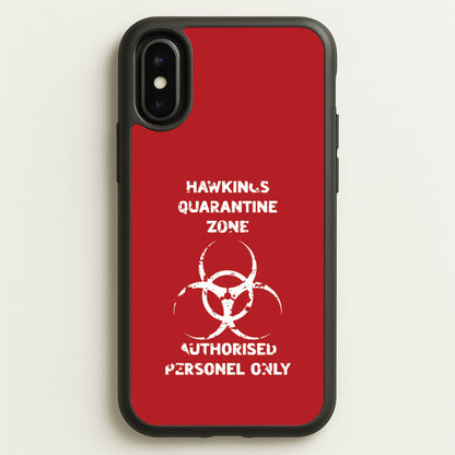 Hawkings Quarantine Zone iPhone X / XS Case