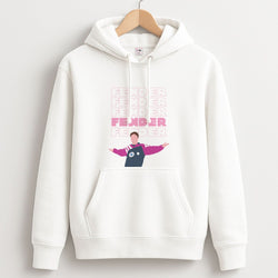 Fender Pink Sports Jersey Unisex Hoodie