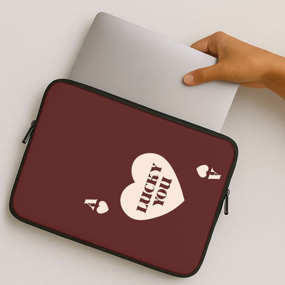 Ace Of Hearts Lucky You MacBook Cover