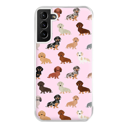 Dachshund Breed Pattern Phone Case