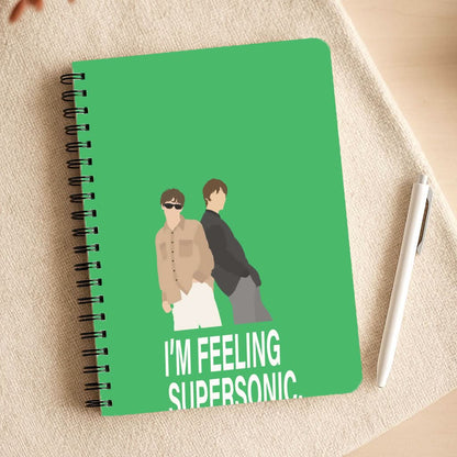 I'm Feeling Supersonic  Notepad