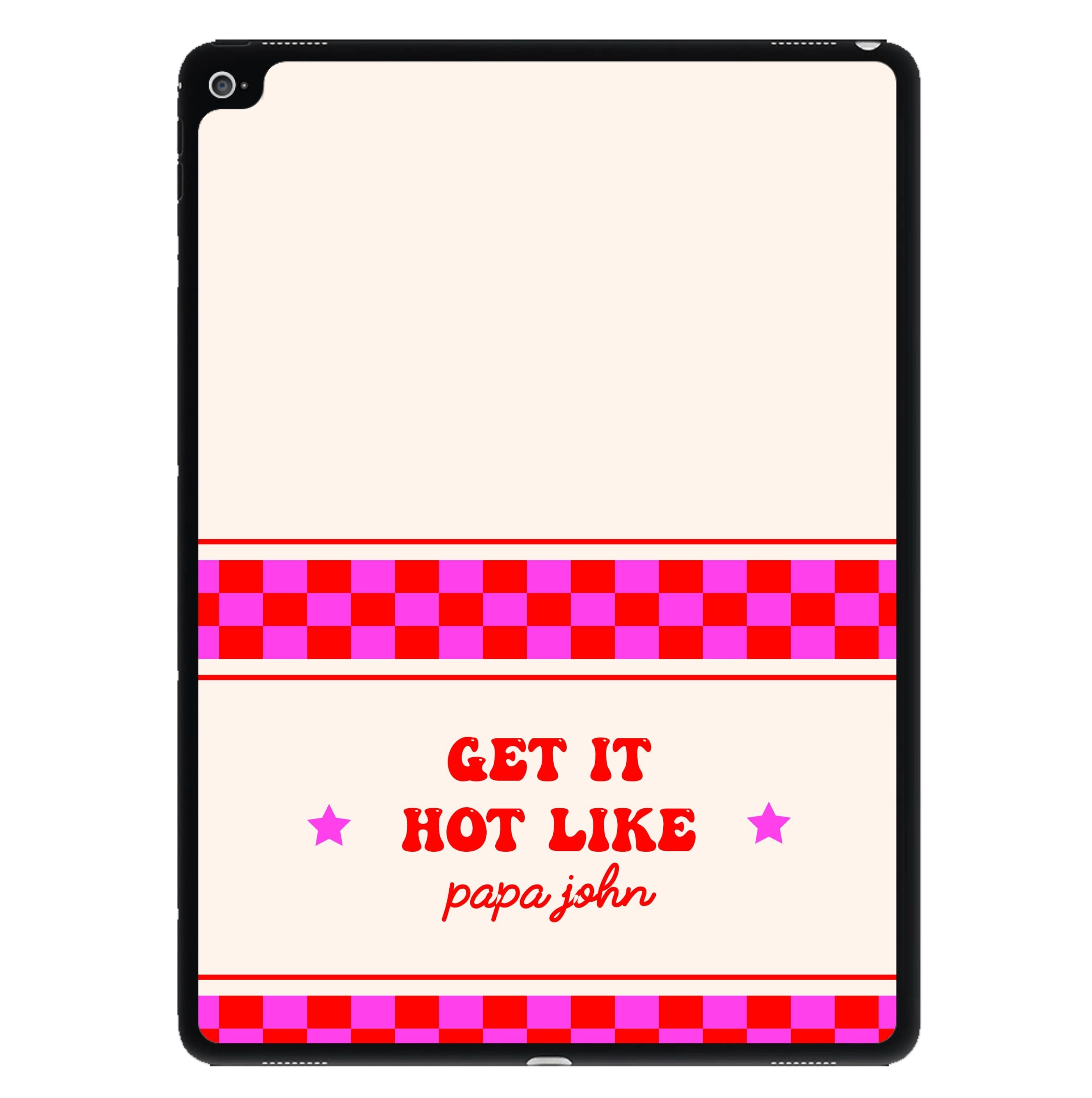 Get It Hot Like Papa John - Chappell iPad Case