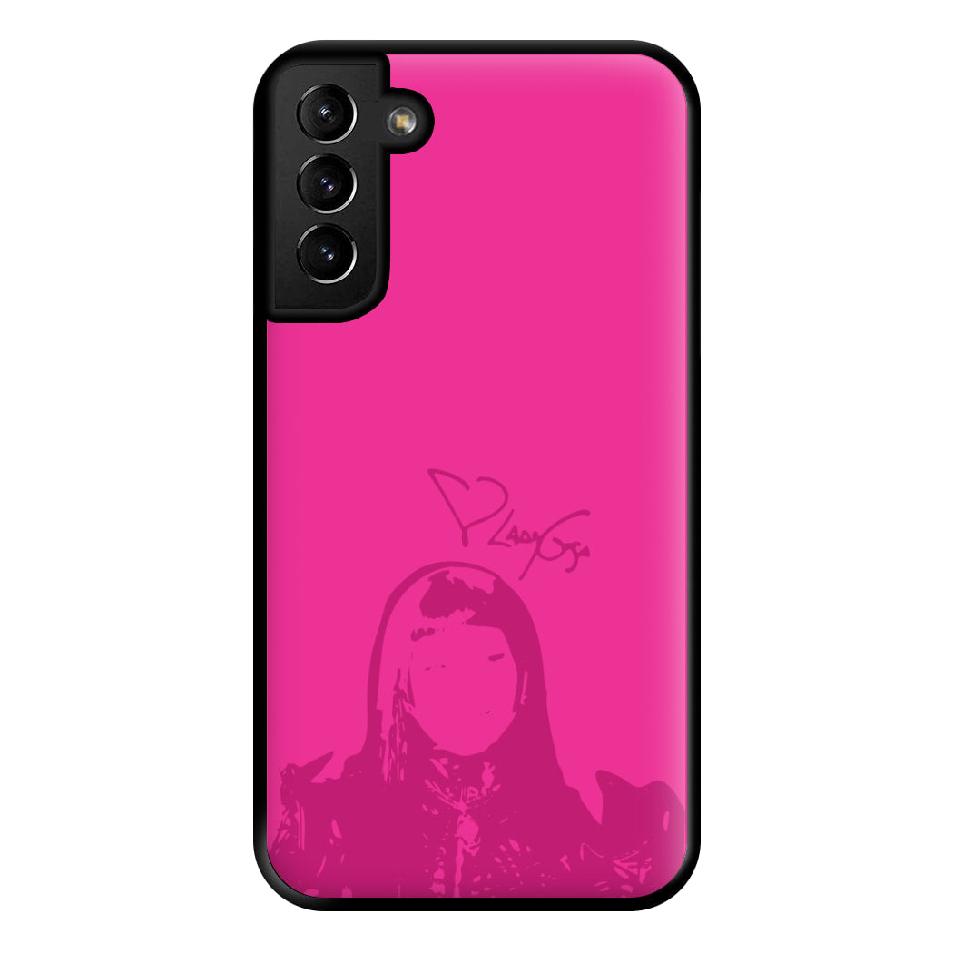 Pink Gaga Silhouette  Galaxy S21 Case