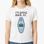 I'm Going Back To 505 Keyring T-Shirt 3