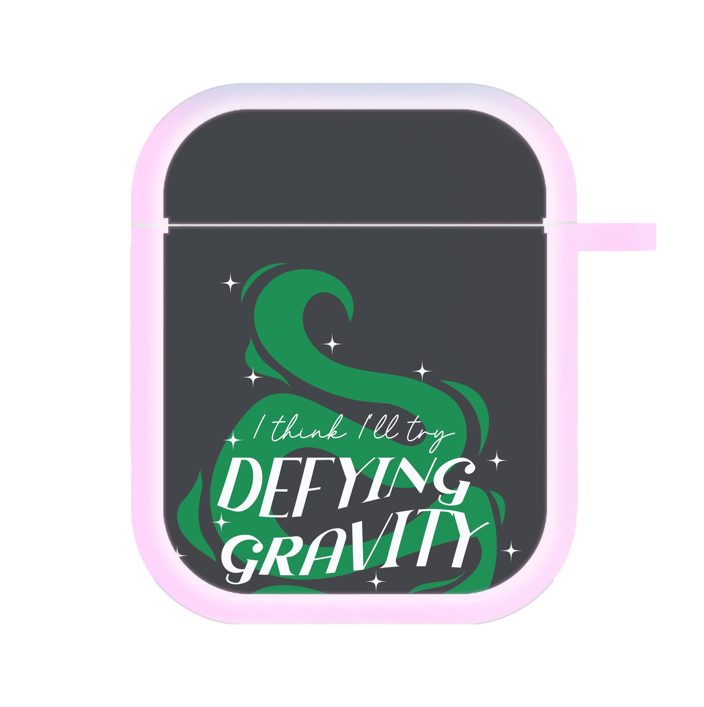 I Think I'll Try Defying Gravity AirPods Case