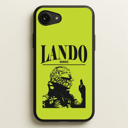 Lando Black And Green  iPhone 16e Case