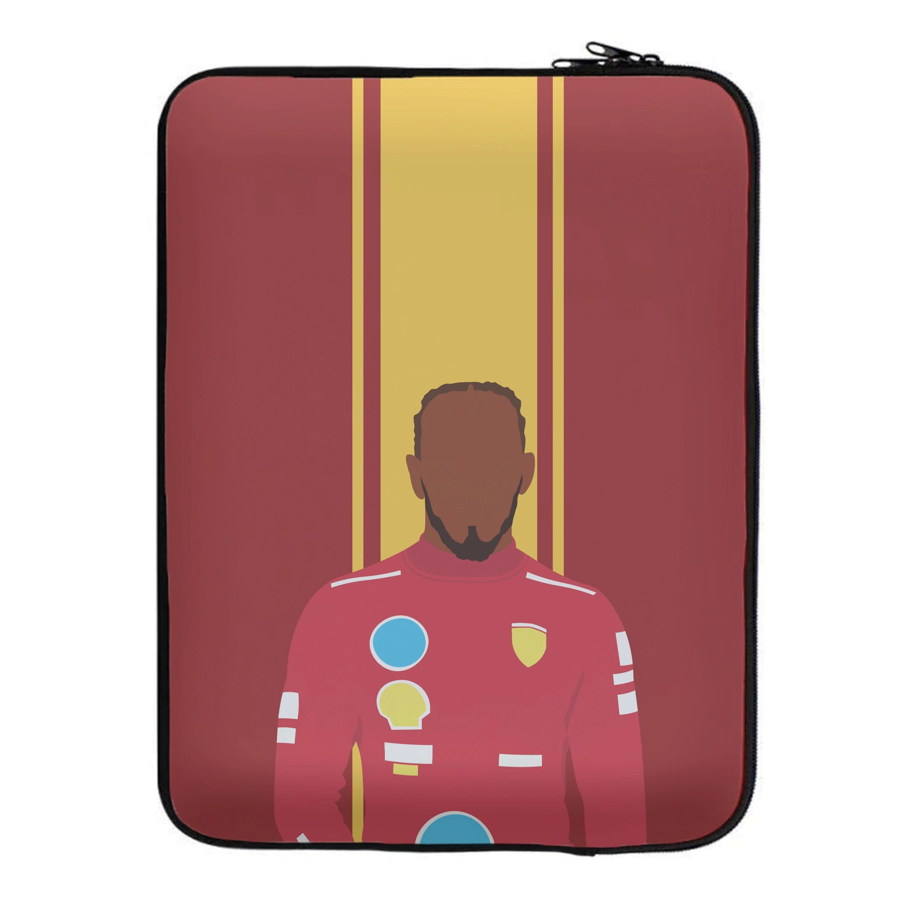 Hamilton In Red Laptop Sleeve