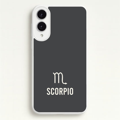 Scorpio Pastel Zodiac Galaxy S25 Edge Case