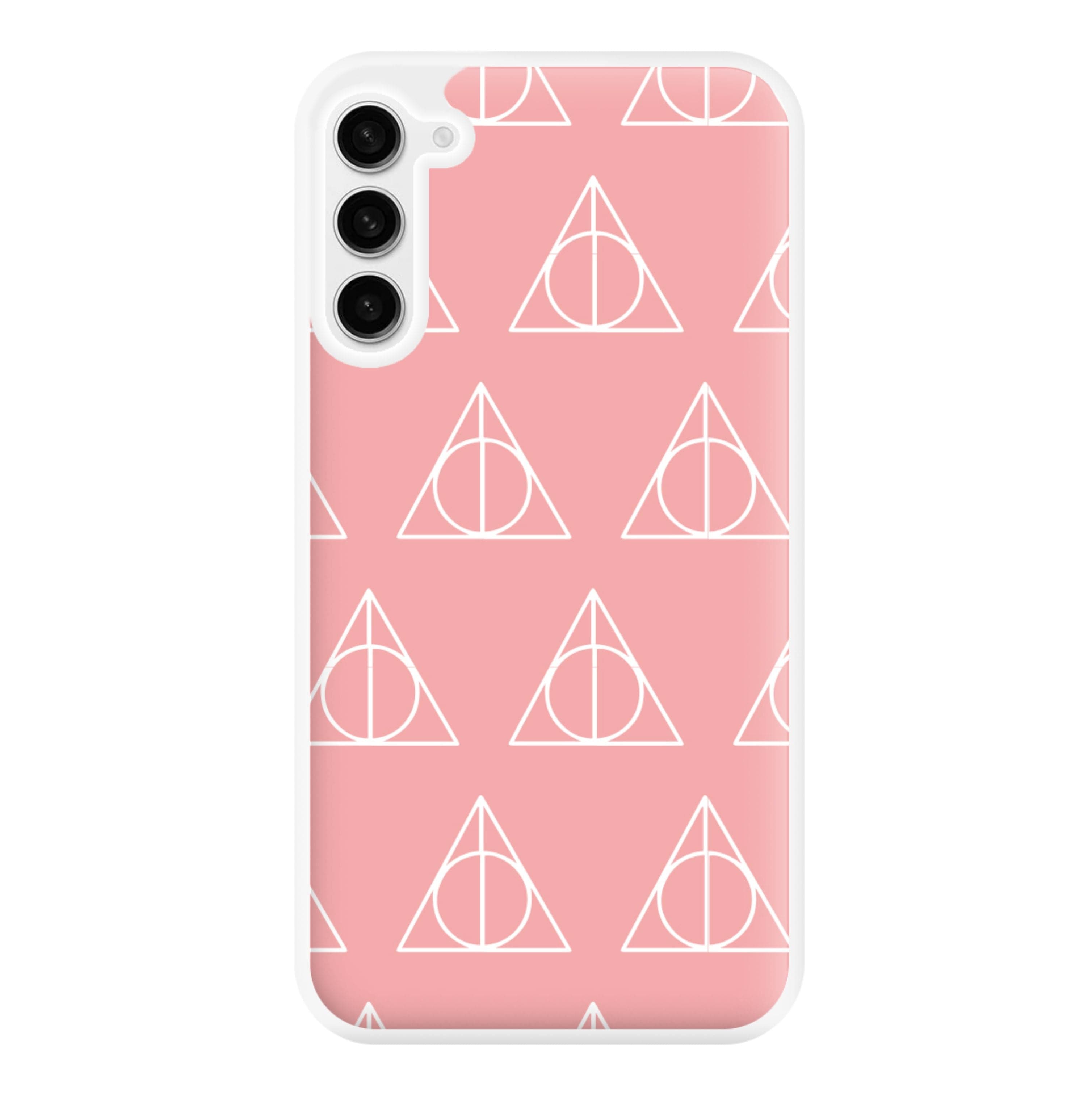 The Deathly Hallows Symbol Pattern Phone Case