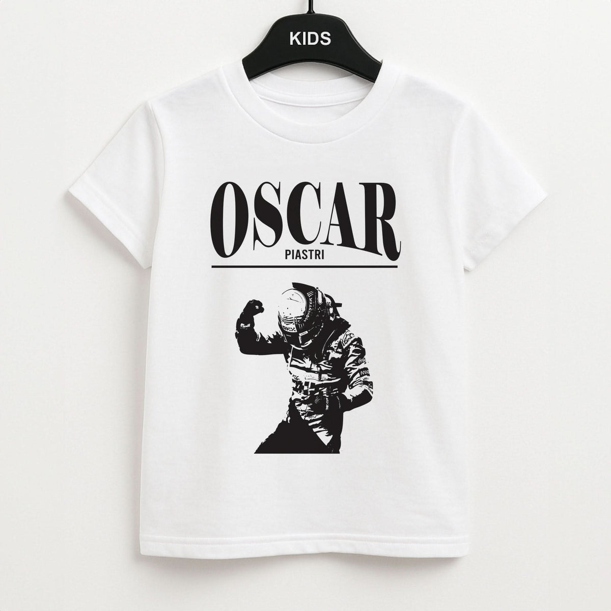 Oscar Orange And Black Kids T-Shirt