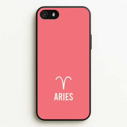 Aries Pastel Zodiac iPhone 5 / 5s / SE 2016 Case
