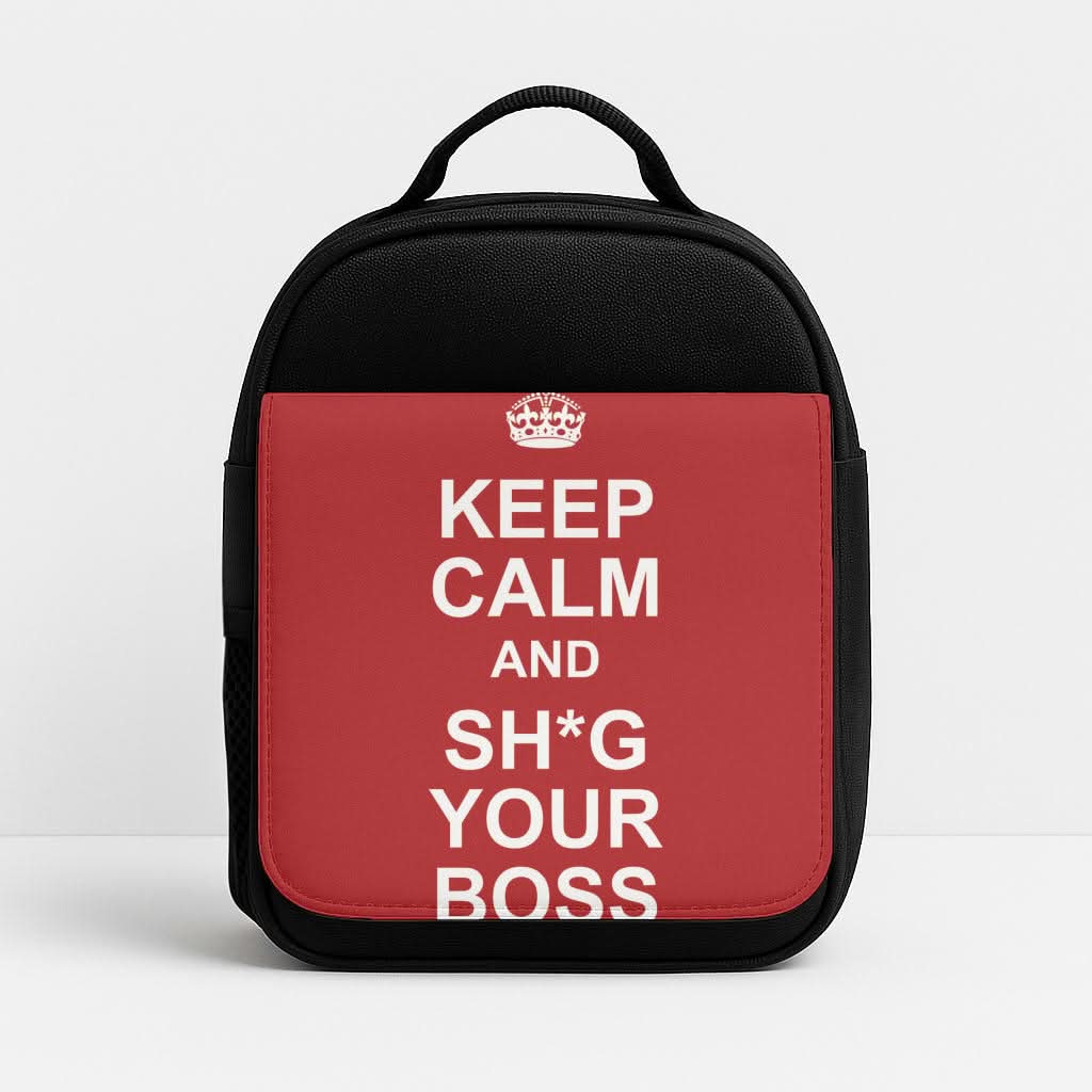 Keep Calm With Your Boss Lunchbox