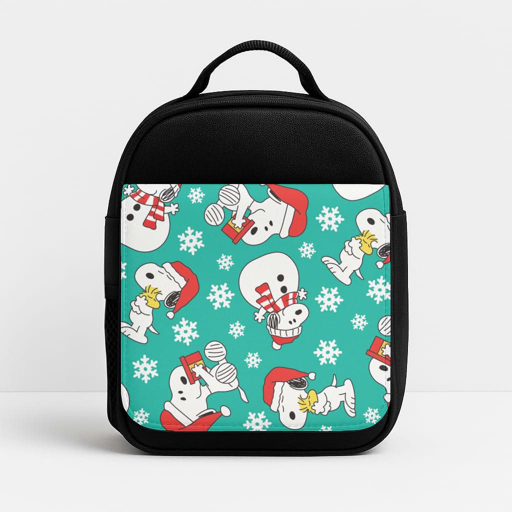 Christmas Cartoon Beagle Pattern Lunchbox