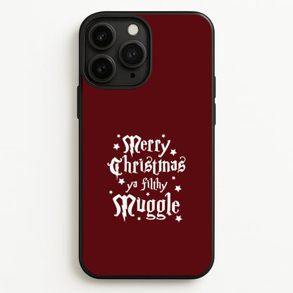 Merry Christmas You Filthy Muggle iPhone 11 Pro Case