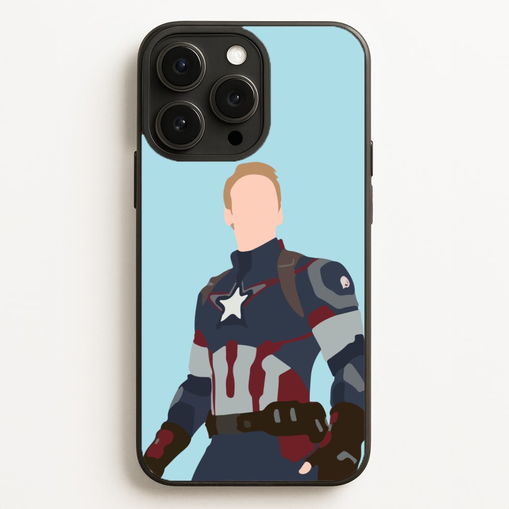 Captain America Phone Case for iPhone, Samsung Galaxy and Google Pixel