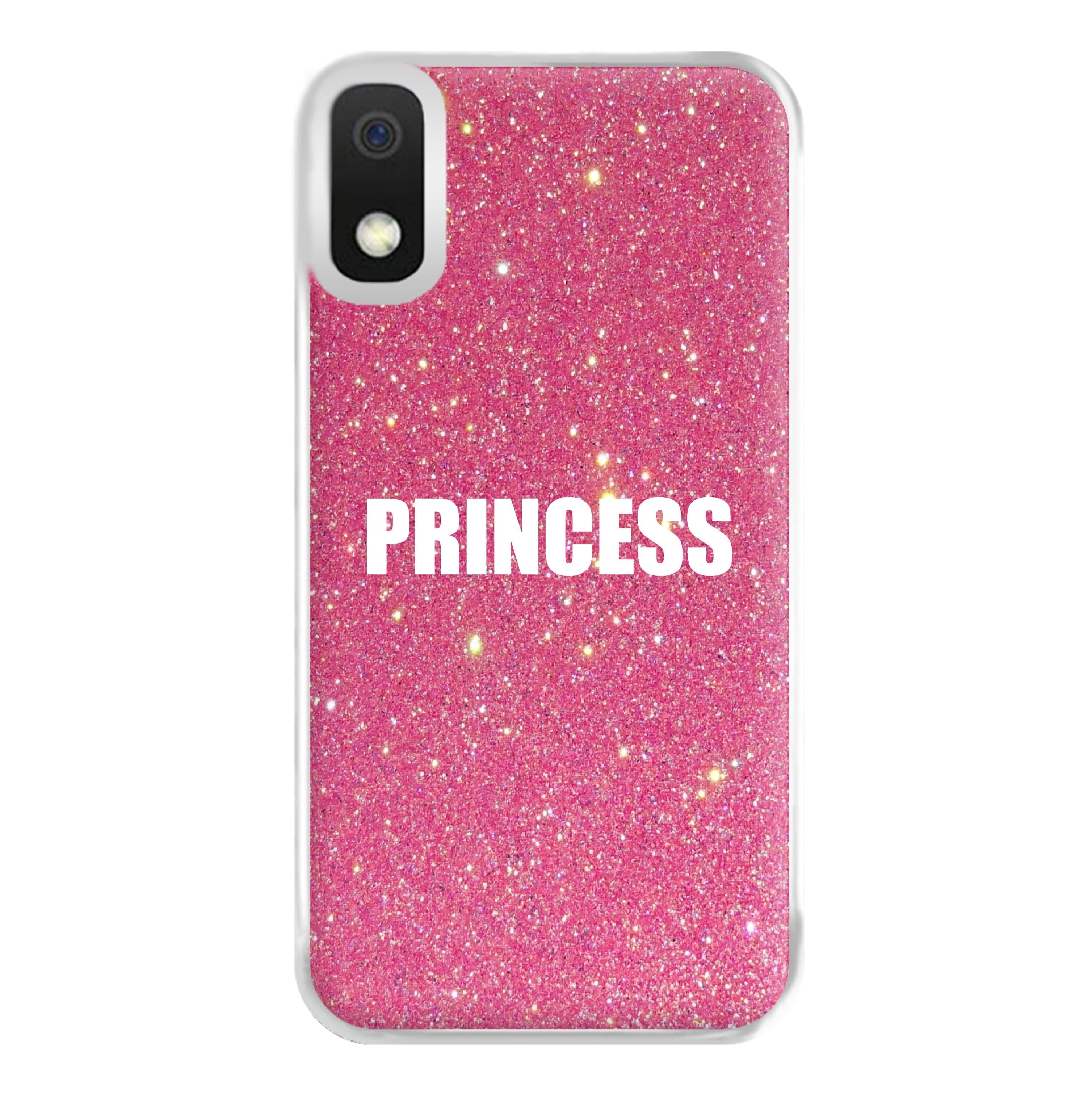 Glittery Pink Princess Phone Case