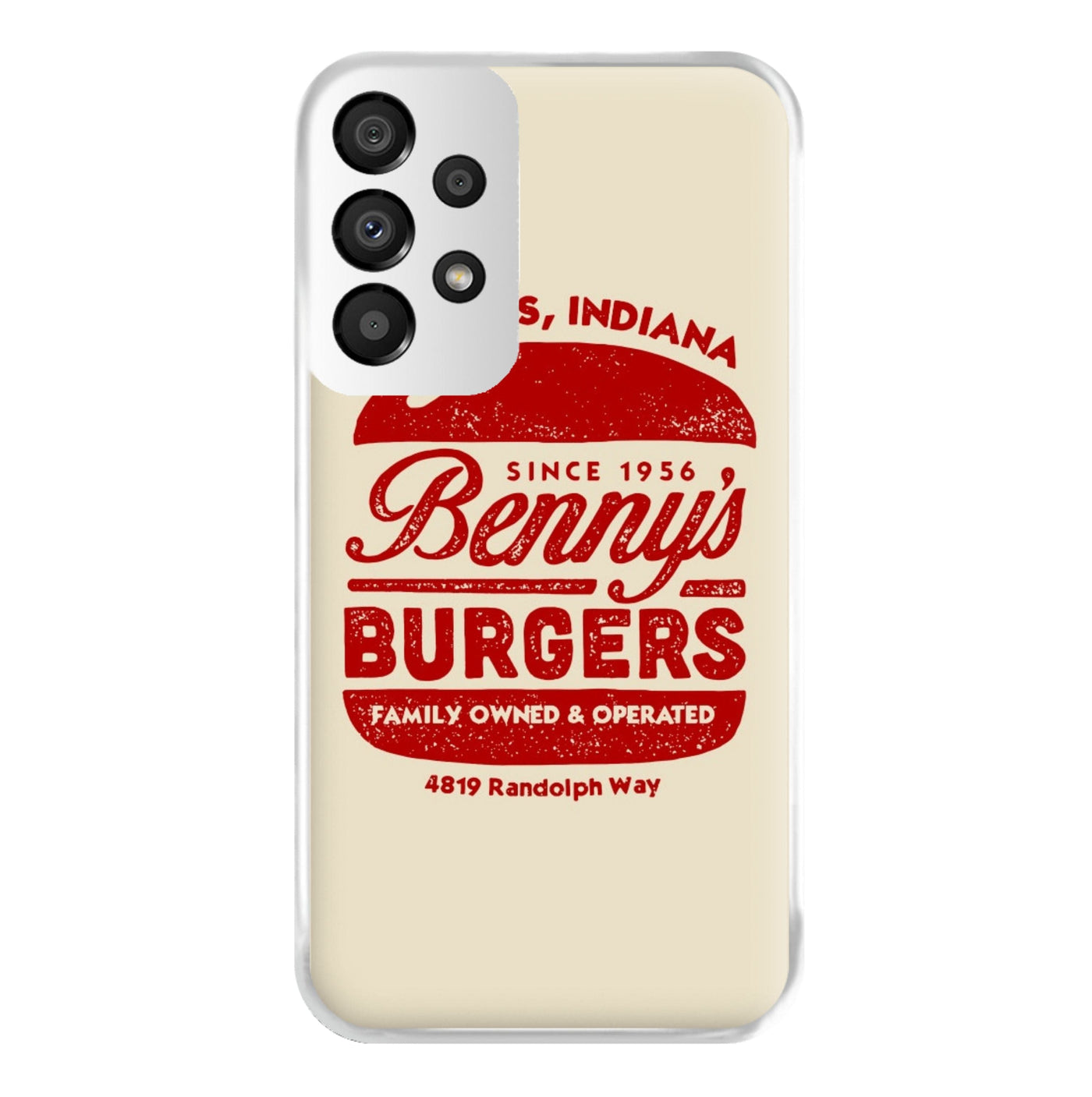 Benny's Burgers - Stranger Things Phone Case