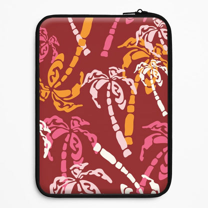 Abstract Palm Trees Pattern Universal Laptop Sleeve