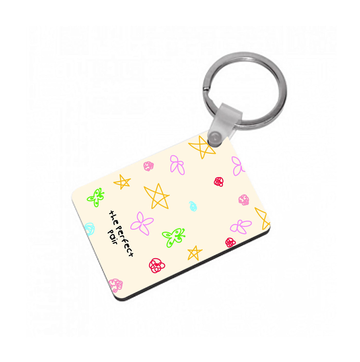 The Perfect Pair Keyring