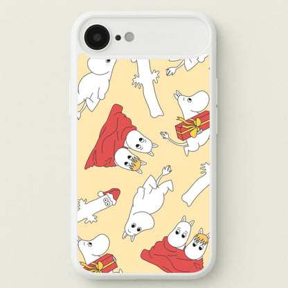 Christmas Mooms Pattern iPhone 17 Air Case