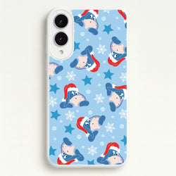 Cartoon Donkey Stars Pattern Galaxy S25 Edge Case