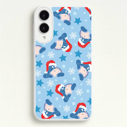 Cartoon Donkey Stars Pattern Galaxy S25 Edge Case