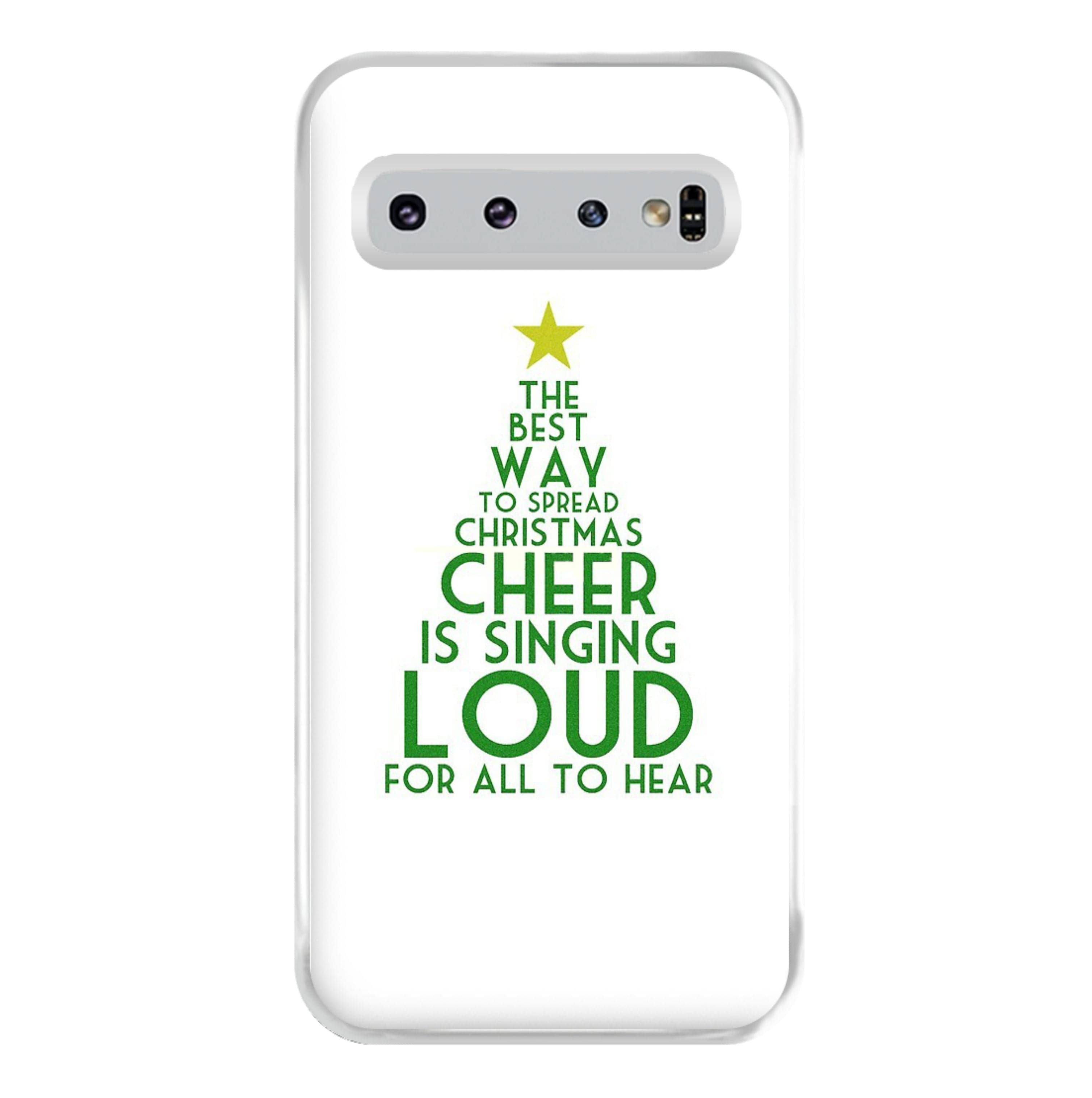 The Best Way To Spread Christmas Cheer - Elf Phone Case