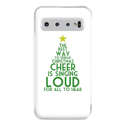 The Best Way To Spread Christmas Cheer - Elf Phone Case