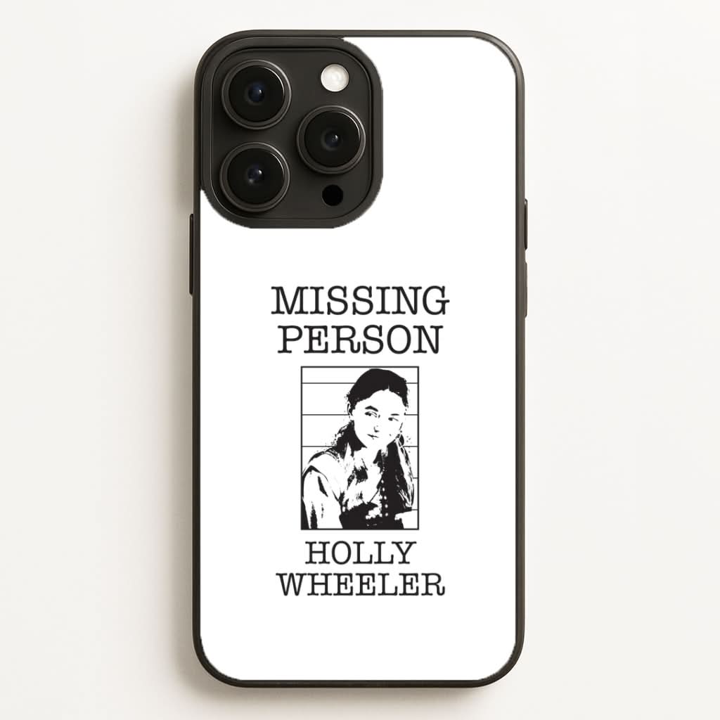 Missing Person Holly Phone Case