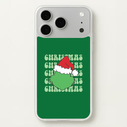 Green Creature Christmas iPhone 17 Pro Max Case