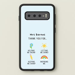 Thank You For Helping Me Galaxy S10 Plus Case