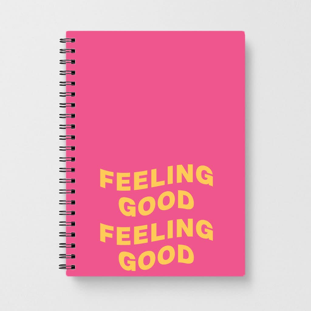 Wavey Feeling Good Notebook